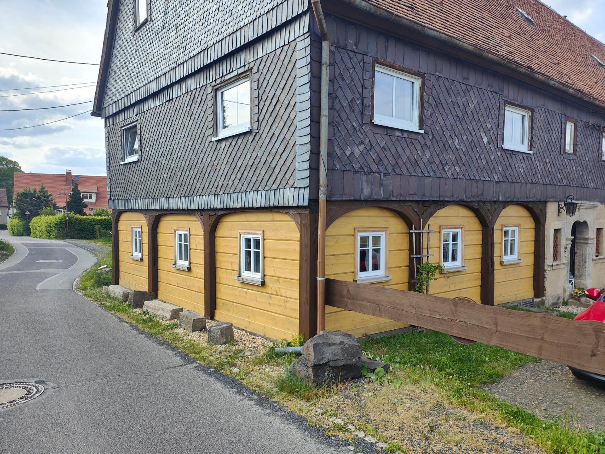 Ferienwohnung Zittauer Gebirge Waltersdorf  Esterno foto